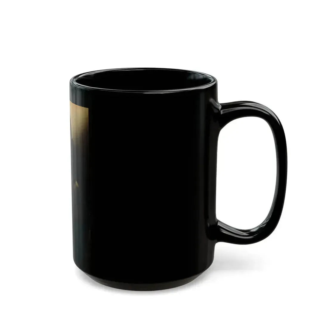 Debra Paget #657 - Magazine Page Glamour Photo Circa 1950's (Vintage Female Icon) Black Coffee Mug - Go Mug Yourself