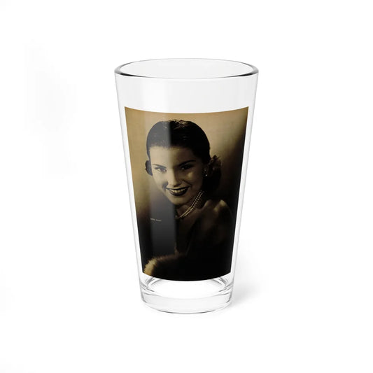 Debra Paget #657 - Magazine Page Glamour Photo Circa 1950's (Vintage Female Icon) Pint Glass 16oz-16oz-Go Mug Yourself