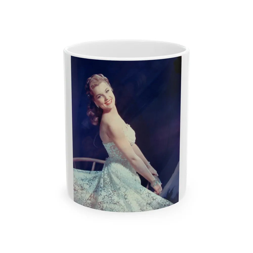 Debra Paget #66 (Vintage Female Icon) White Coffee Mug-11oz-Go Mug Yourself