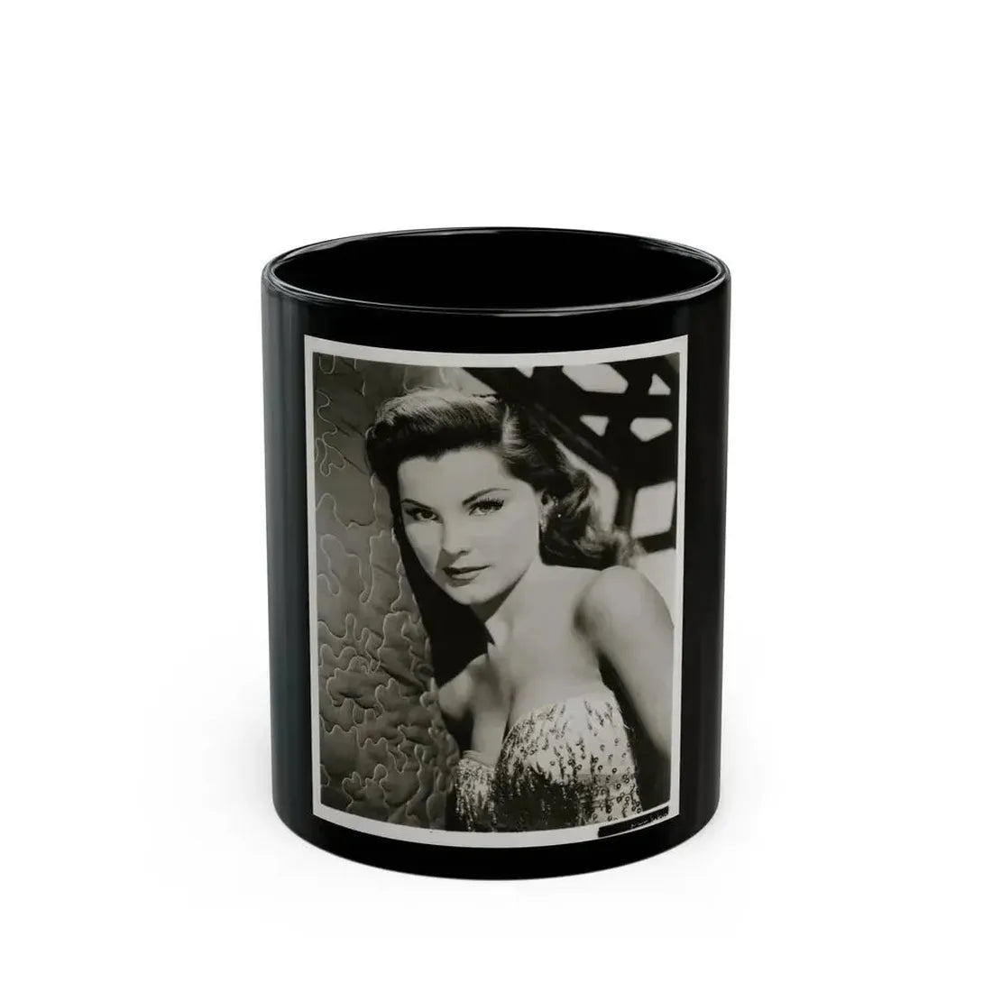Debra Paget #661 (Vintage Female Icon) Black Coffee Mug 11oz - Go Mug Yourself