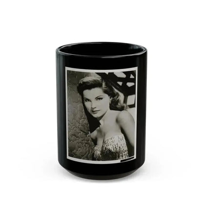 Debra Paget #661 (Vintage Female Icon) Black Coffee Mug 15oz - Go Mug Yourself