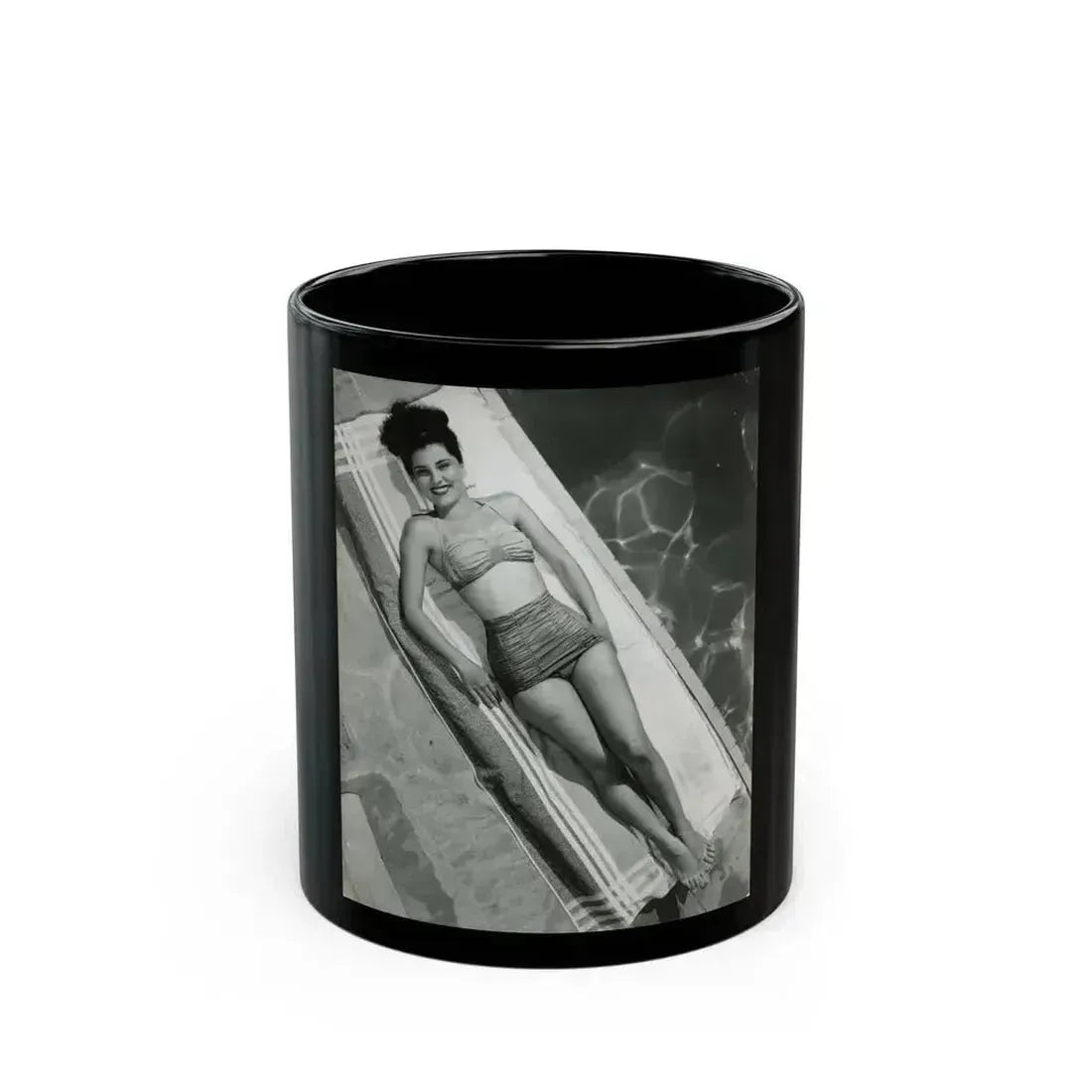 Debra Paget #664 1 (Vintage Female Icon) Black Coffee Mug 11oz - Go Mug Yourself