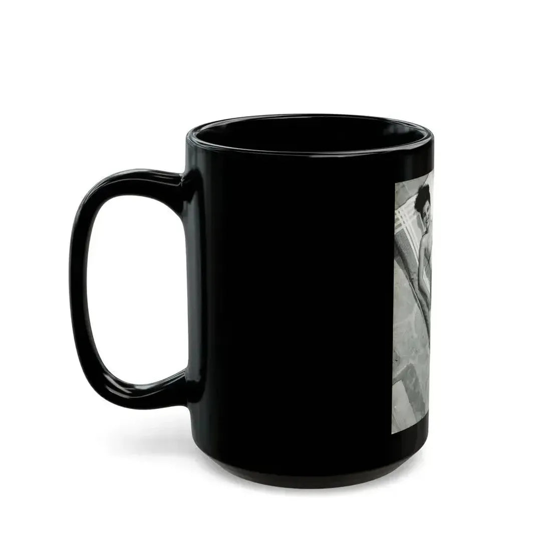 Debra Paget #664 1 (Vintage Female Icon) Black Coffee Mug - Go Mug Yourself