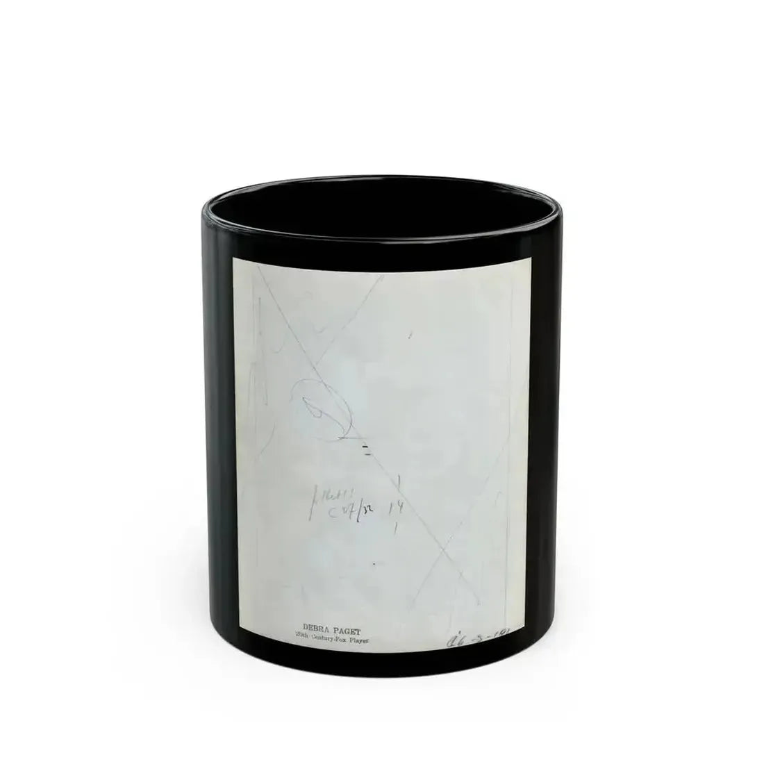 Debra Paget #664 2 (Vintage Female Icon) Black Coffee Mug 11oz - Go Mug Yourself