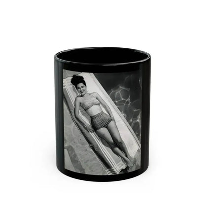 Debra Paget #664 (Vintage Female Icon) Black Coffee Mug 11oz - Go Mug Yourself