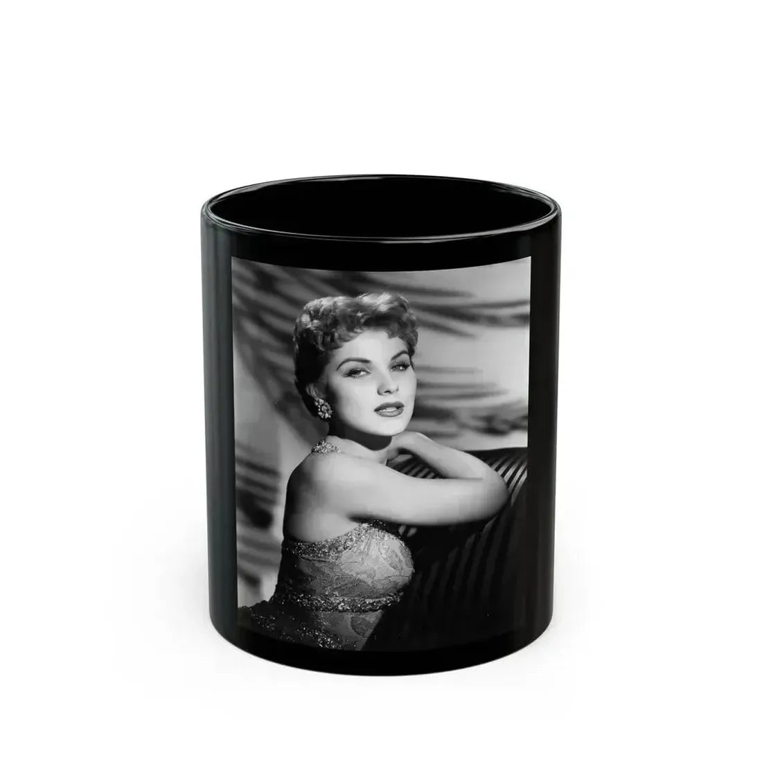 Debra Paget #667 (Vintage Female Icon) Black Coffee Mug 11oz - Go Mug Yourself