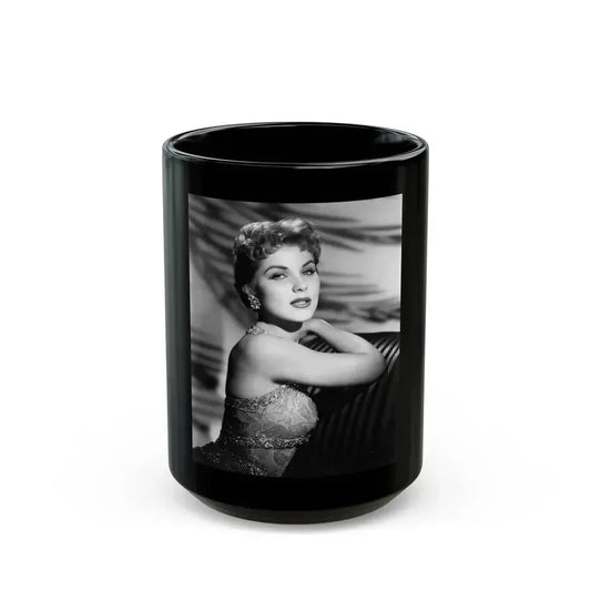 Debra Paget #667 (Vintage Female Icon) Black Coffee Mug 15oz - Go Mug Yourself