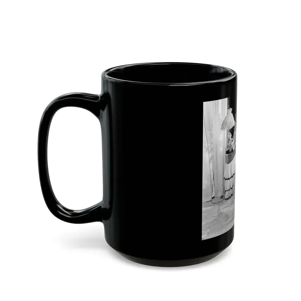 Debra Paget #669 (Vintage Female Icon) Black Coffee Mug - Go Mug Yourself