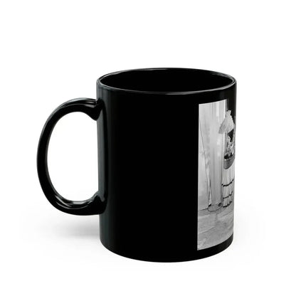 Debra Paget #669 (Vintage Female Icon) Black Coffee Mug - Go Mug Yourself