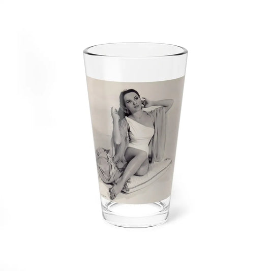 Debra Paget #67 1 (Vintage Female Icon) Pint Glass 16oz-16oz-Go Mug Yourself