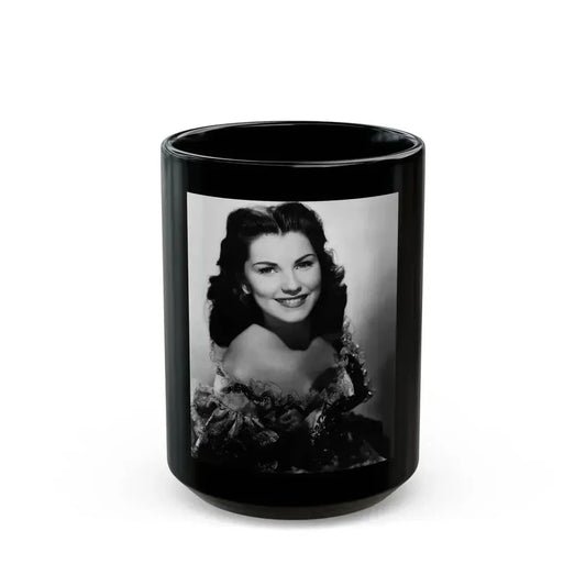 Debra Paget #680 (Vintage Female Icon) Black Coffee Mug 15oz - Go Mug Yourself