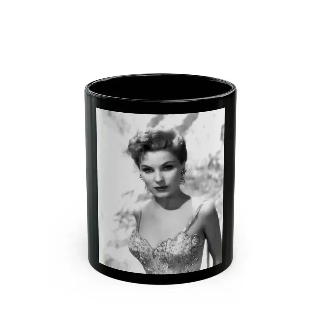 Debra Paget #681 (Vintage Female Icon) Black Coffee Mug 11oz - Go Mug Yourself