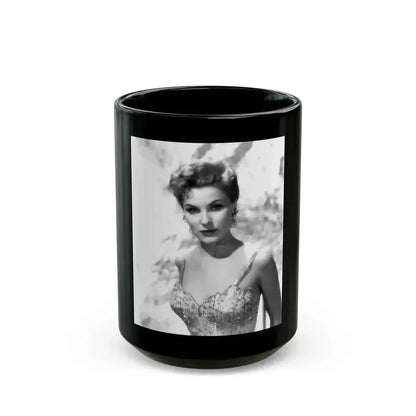 Debra Paget #681 (Vintage Female Icon) Black Coffee Mug 15oz - Go Mug Yourself