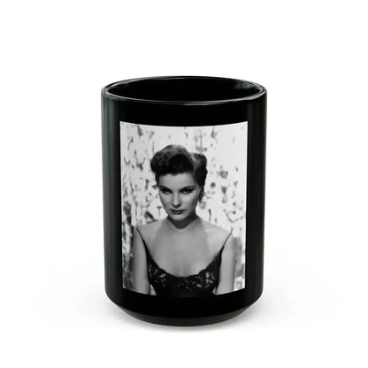 Debra Paget #682 (Vintage Female Icon) Black Coffee Mug 15oz - Go Mug Yourself