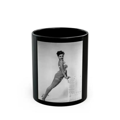 Debra Paget #685 (Vintage Female Icon) Black Coffee Mug 11oz - Go Mug Yourself