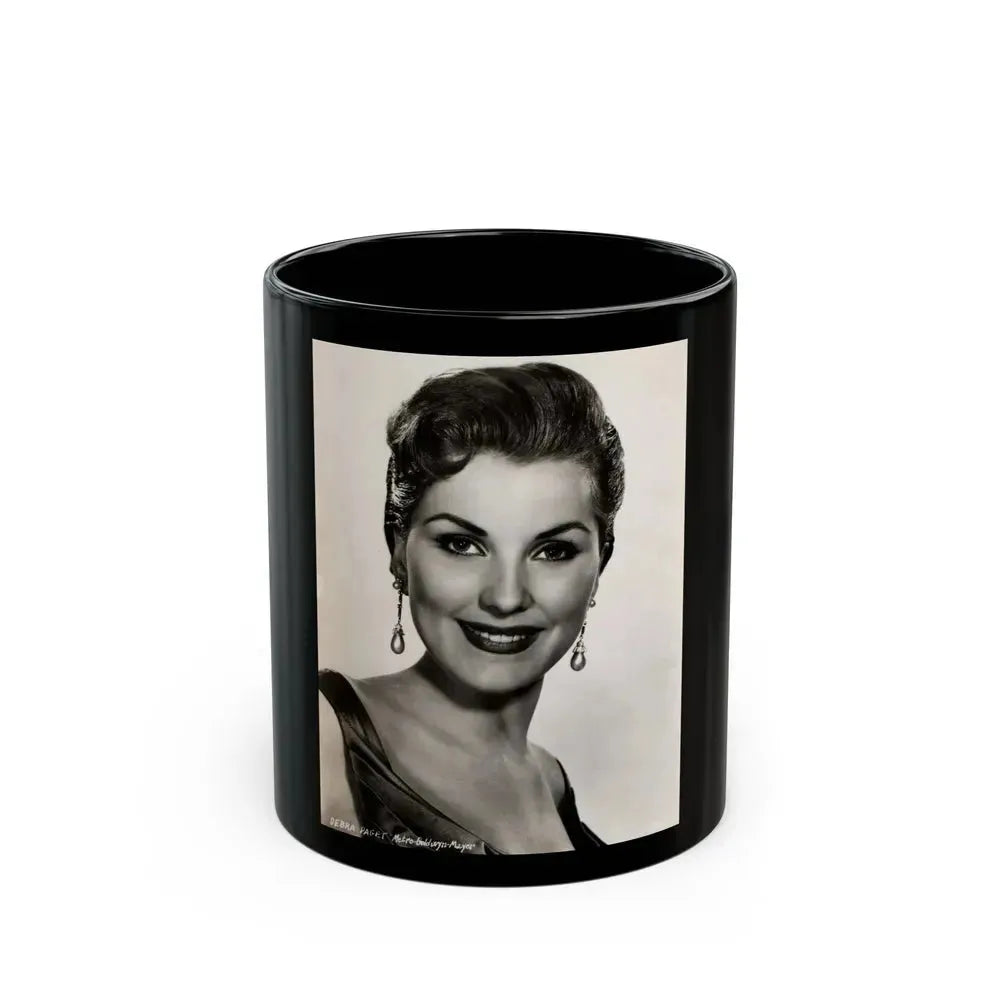 Debra Paget #688 (Vintage Female Icon) Black Coffee Mug 11oz - Go Mug Yourself