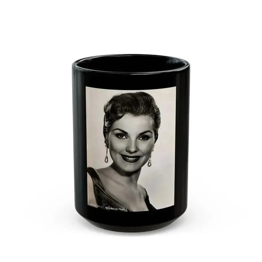 Debra Paget #688 (Vintage Female Icon) Black Coffee Mug 15oz - Go Mug Yourself