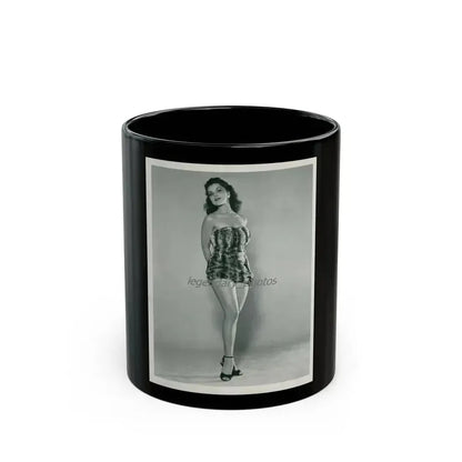 Debra Paget #694 (Vintage Female Icon) Black Coffee Mug 11oz - Go Mug Yourself