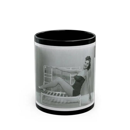 Debra Paget #698 1 (Vintage Female Icon) Black Coffee Mug 11oz - Go Mug Yourself