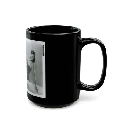 Debra Paget #698 1 (Vintage Female Icon) Black Coffee Mug - Go Mug Yourself