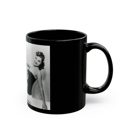 Debra Paget #698 (Vintage Female Icon) Black Coffee Mug - Go Mug Yourself