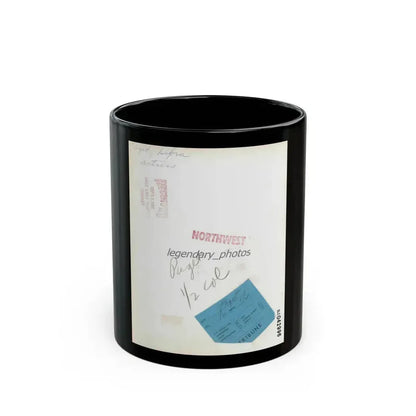 Debra Paget #701 (Vintage Female Icon) Black Coffee Mug 11oz - Go Mug Yourself