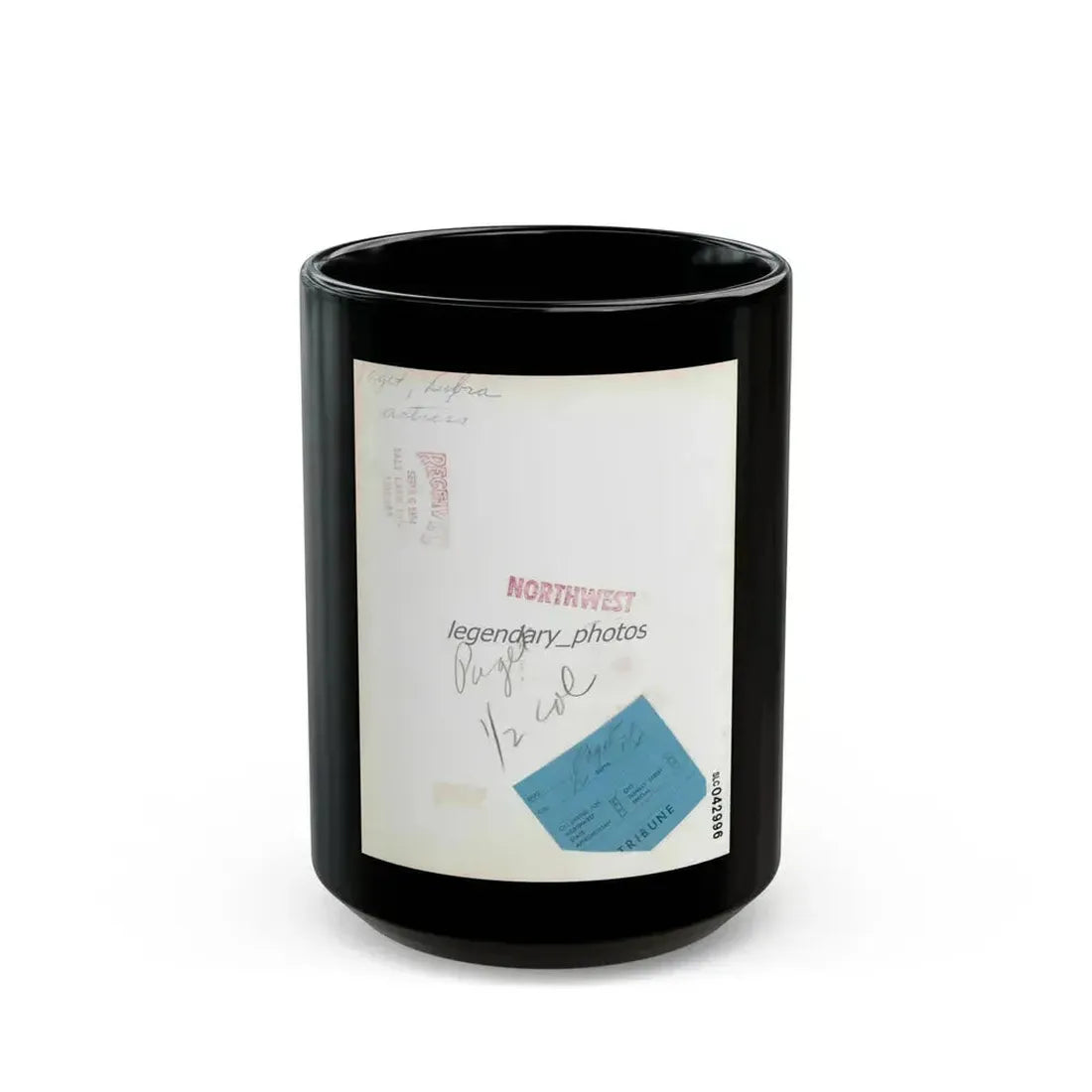 Debra Paget #701 (Vintage Female Icon) Black Coffee Mug 15oz - Go Mug Yourself