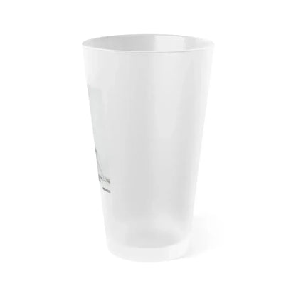 Debra Paget #704 (Vintage Female Icon) Frosted Pint Glass 16oz - Go Mug Yourself