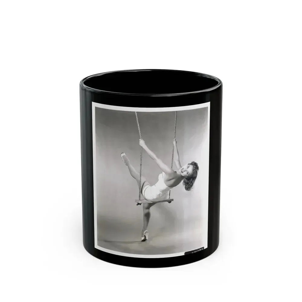 Debra Paget #714 (Vintage Female Icon) Black Coffee Mug 11oz - Go Mug Yourself