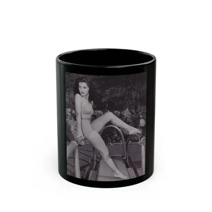 Debra Paget #718 1 (Vintage Female Icon) Black Coffee Mug 11oz - Go Mug Yourself