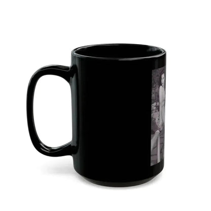 Debra Paget #718 1 (Vintage Female Icon) Black Coffee Mug - Go Mug Yourself