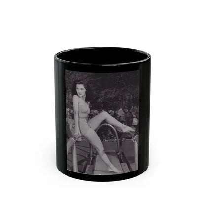 Debra Paget #718 3 (Vintage Female Icon) Black Coffee Mug 11oz - Go Mug Yourself