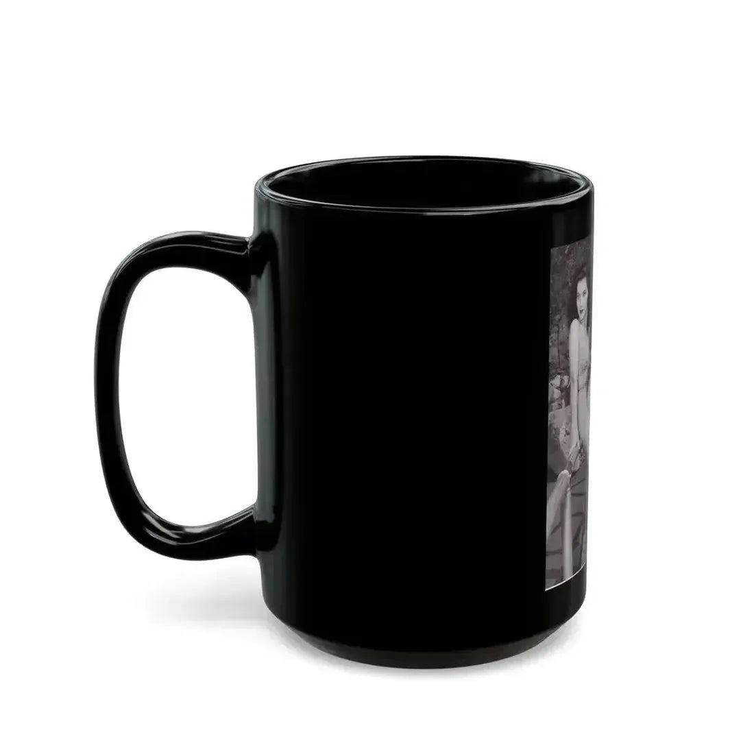 Debra Paget #718 3 (Vintage Female Icon) Black Coffee Mug - Go Mug Yourself