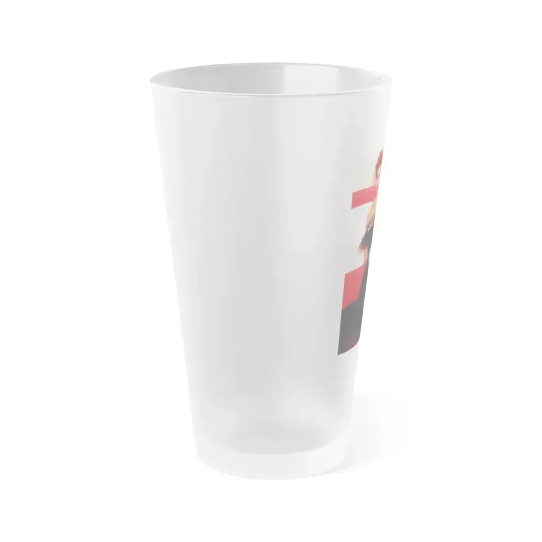 Debra Paget #719 (Vintage Female Icon) Frosted Pint Glass 16oz - Go Mug Yourself