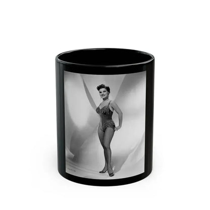 Debra Paget #725 (Vintage Female Icon) Black Coffee Mug 11oz - Go Mug Yourself