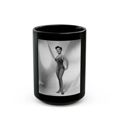 Debra Paget #725 (Vintage Female Icon) Black Coffee Mug 15oz - Go Mug Yourself