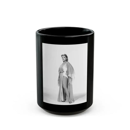 Debra Paget #726 (Vintage Female Icon) Black Coffee Mug 15oz - Go Mug Yourself