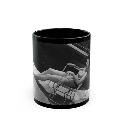 Debra Paget #728 (Vintage Female Icon) Black Coffee Mug 11oz - Go Mug Yourself