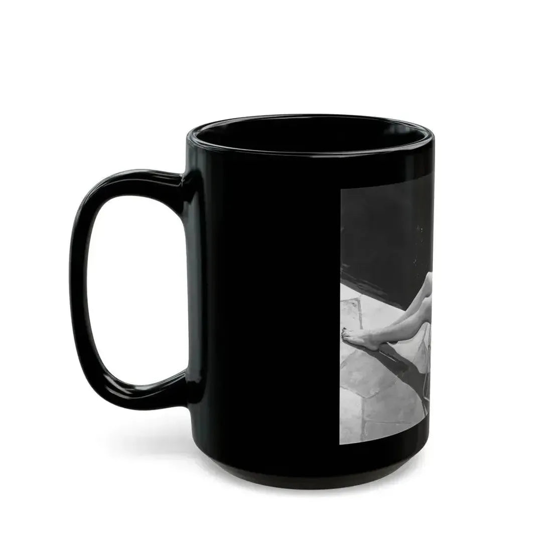 Debra Paget #728 (Vintage Female Icon) Black Coffee Mug - Go Mug Yourself