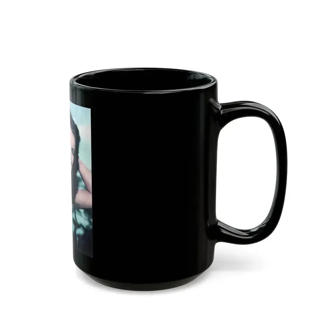 Debra Paget #733 (Vintage Female Icon) Black Coffee Mug - Go Mug Yourself