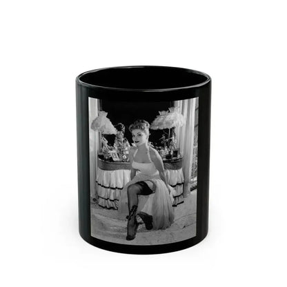 Debra Paget #735 (Vintage Female Icon) Black Coffee Mug 11oz - Go Mug Yourself