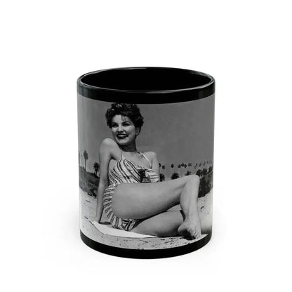 Debra Paget #747 (Vintage Female Icon) Black Coffee Mug 11oz - Go Mug Yourself