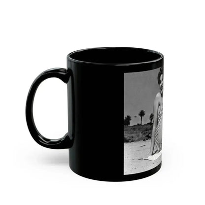 Debra Paget #747 (Vintage Female Icon) Black Coffee Mug - Go Mug Yourself