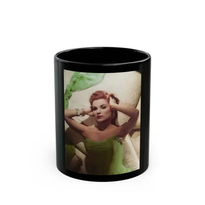 Debra Paget #750 (Vintage Female Icon) Black Coffee Mug 11oz - Go Mug Yourself