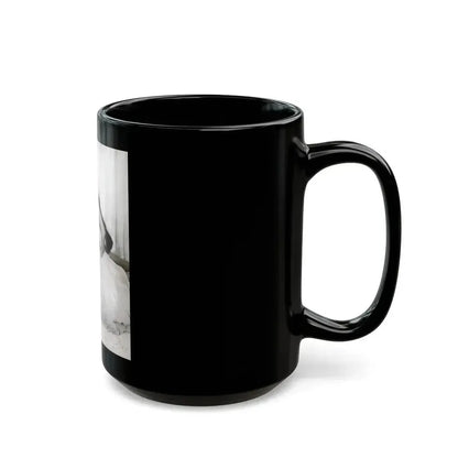 Debra Paget #76 (Vintage Female Icon) Black Coffee Mug - Go Mug Yourself