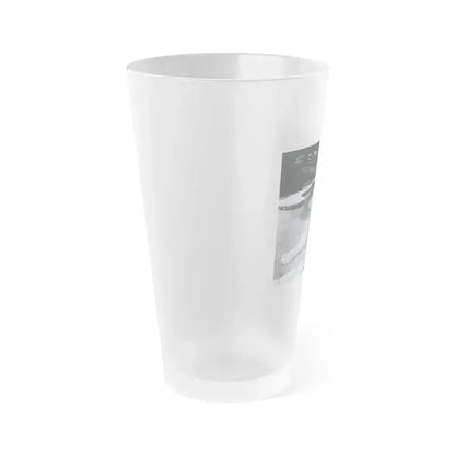 Debra Paget #763 - B&W 8x10 Full Body 2-Piece Leggy Barefoot Swimsuit Cheesecake Photo (Vintage Female Icon) Frosted Pint Glass 16oz - Go Mug Yourself