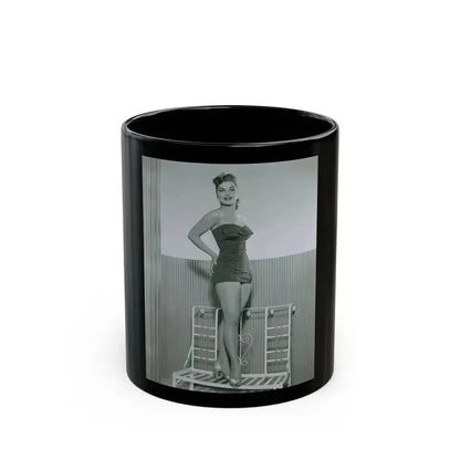 Debra Paget #766 1 (Vintage Female Icon) Black Coffee Mug 11oz - Go Mug Yourself