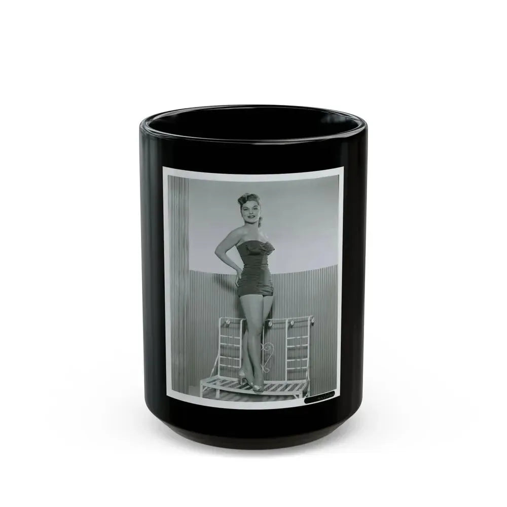 Debra Paget #766 (Vintage Female Icon) Black Coffee Mug 15oz - Go Mug Yourself