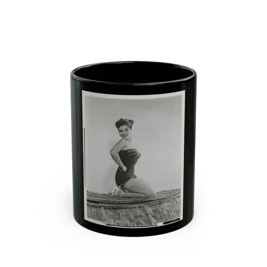 Debra Paget #771 1 (Vintage Female Icon) Black Coffee Mug 11oz - Go Mug Yourself