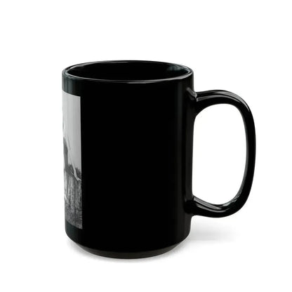 Debra Paget #776 - Vintage 8x11 Full Body 1-Piece Swimsuit Leggy White Open Wedges Cheesecake Pic on Mag. Page 1 (Vintage Female Icon) Black Coffee Mug - Go Mug Yourself